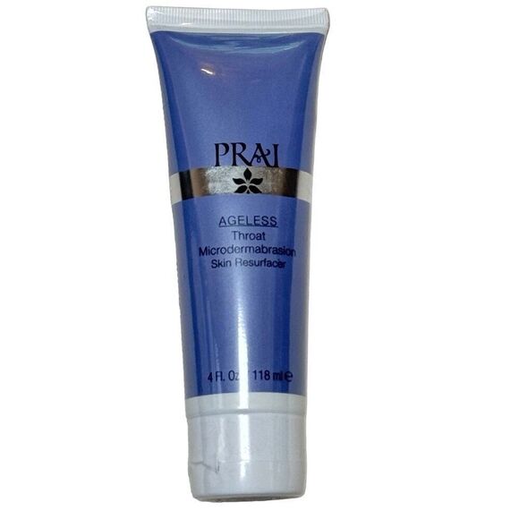 PRAI Ageless Throat Microdermabrasion Skin Resurfacer Facial Scrub 4oz SEALED - Picture 1 of 6
